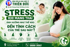 STRESS KHI MANG THAI ẢNH HƯỞNG NHƯ THẾ NÀO ĐẾN TÍNH CÁCH CỦA TRẺ SAU NÀY?