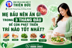 MẸ BẦU NÊN ĂN GÌ TRONG 3 THÁNG ĐẦU ĐỂ CON PHÁT TRIỂN TRÍ NÃO TỐT NHẤT?