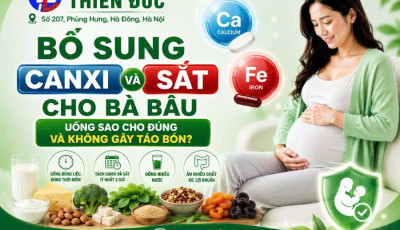 BỔ SUNG CANXI VÀ SẮT CHO BÀ BẦU – UỐNG SAO CHO ĐÚNG VÀ KHÔNG GÂY TÁO BÓN?