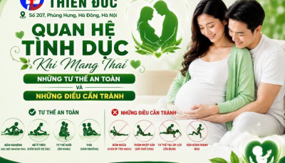 QUAN HỆ TÌNH DỤC KHI MANG THAI – NHỮNG TƯ THẾ AN TOÀN VÀ NHỮNG ĐIỀU CẦN TRÁNH