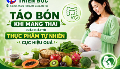 TÁO BÓN KHI MANG THAI – GIẢI PHÁP TỪ THỰC PHẨM TỰ NHIÊN CỰC HIỆU QUẢ