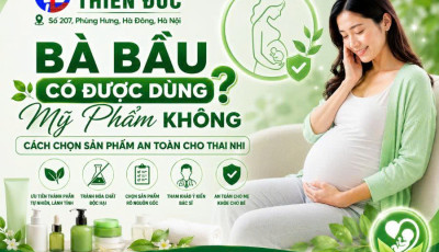 BÀ BẦU CÓ ĐƯỢC DÙNG MỸ PHẨM KHÔNG? CÁCH CHỌN SẢN PHẨM AN TOÀN CHO THAI NHI