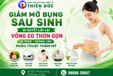 GIẢM MỠ BỤNG SAU SINH: BÍ QUYẾT LẤY LẠI VÒNG EO THON GỌN, AN TOÀN KHÔNG PHẪU THUẬT