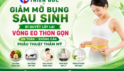 GIẢM MỠ BỤNG SAU SINH: BÍ QUYẾT LẤY LẠI VÒNG EO THON GỌN, AN TOÀN KHÔNG PHẪU THUẬT