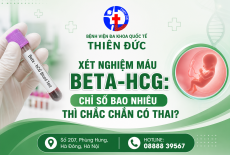 XÉT NGHIỆM MÁU BETA-HCG: CHỈ SỐ BAO NHIÊU THÌ CHẮC CHẮN CÓ THAI?