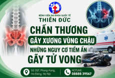 CHẤN THƯƠNG GÃY XƯƠNG VÙNG CHẬU: NHỮNG NGUY CƠ TIỀM ẨN GÂY TỬ VONG