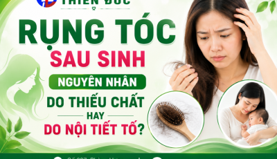 RỤNG TÓC SAU SINH: NGUYÊN NHÂN DO THIẾU CHẤT HAY DO NỘI TIẾT TỐ?