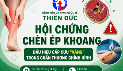HỘI CHỨNG CHÈN ÉP KHOANG: DẤU HIỆU CẤP CỨU VÀNG TRONG CHẤN THƯƠNG CHỈNH HÌNH