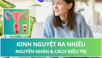 KINH NGUYỆT RA NHIỀU: NGUYÊN NHÂN VÀ CÁCH ĐIỀU TRỊ