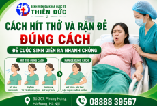 CÁCH HÍT THỞ VÀ RẶN ĐẺ ĐÚNG CÁCH ĐỂ CUỘC SINH DIỄN RA NHANH CHÓNG