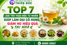 TOP 7 LOẠI TRÀ THẢO MỘC TỰ NHIÊN GIÚP LÀM DỊU CỔ HỌNG, GIẢM HO HIỆU QUẢ TẠI NHÀ
