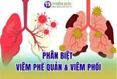 PHÂN BIỆT VIÊM PHẾ QUẢN VÀ VIÊM PHỔI: ĐỪNG ĐỂ SỰ NHẦM LẪN GÂY RA SỰ NGUY HIỂM