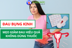 ĐAU BỤNG KINH (THỐNG KINH): MẸO GIẢM ĐAU HIỆU QUẢ KHÔNG CẦN THUỐC