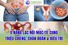 U NANG LẠC NỘI MẠC TỬ CUNG: TRIỆU CHỨNG, CHẨN ĐOÁN VÀ CÁCH ĐIỀU TRỊ HIỆU QUẢ
