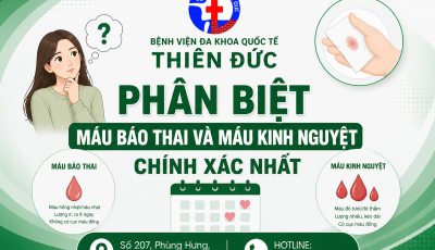PHÂN BIỆT MÁU BÁO THAI VÀ MÁU KINH NGUYỆT CHÍNH XÁC NHẤT