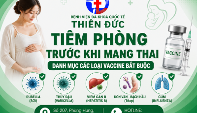 TIÊM PHÒNG TRƯỚC KHI MANG THAI: DANH MỤC CÁC LOẠI VACCIN BẮT BUỘC