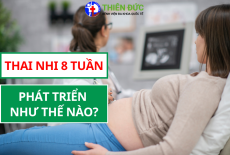 THAI NHI 8 TUẦN PHÁT TRIỂN NHƯ THẾ NÀO?
